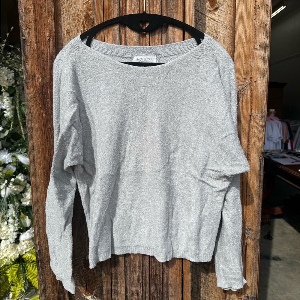Rachel Zoe Light Gray Women's Sweatshirt